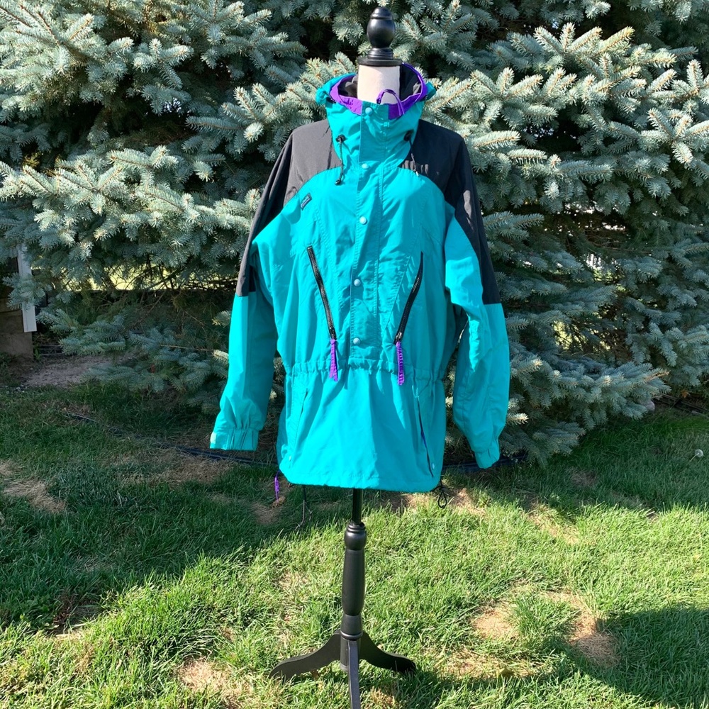 💈MAKE OFFER💈Vintage Columbia pull-over jacket💈 - Picture 3 of 11